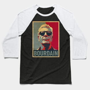 Anthony Bourdain Hope Baseball T-Shirt